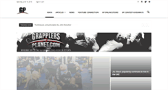 Desktop Screenshot of grapplersplanet.com