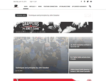 Tablet Screenshot of grapplersplanet.com